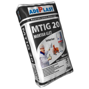 Adeplast MTIG-20 beltéri kézi-gépi vastag glett 6-30mm 30kg