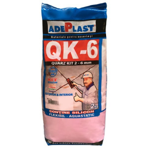 Adeplast QK-6 flexibilis fugázó 2kg Okker (OCRU)