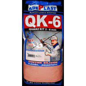 Adeplast QK-6 flexibilis fugázó 5kg Okker (OCRU)