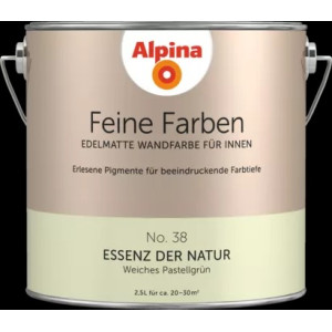 Alpina Finest Colours matt prémium falfestékek 2,5l 38 Natural Green