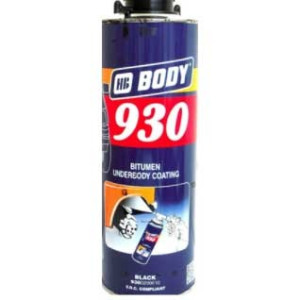 Body 930 Bitumenes alvázvédő  fekete 1 liter