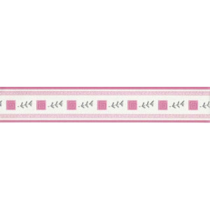 Bordűr  5,3cm*10fm pink 530-14