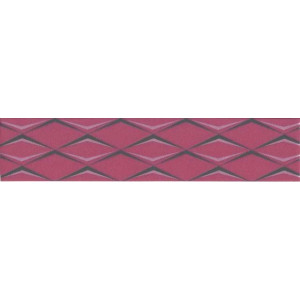 Bordűr  6,3cm*10fm sötét pink 600-03