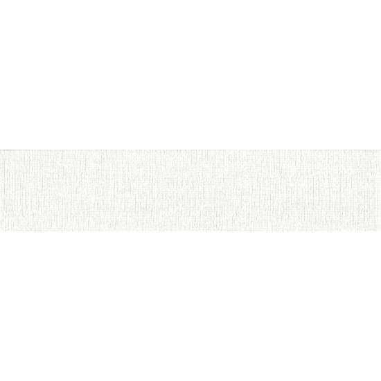 Bordűr  egyszínű fehér 6,3cm*10fm   600-18