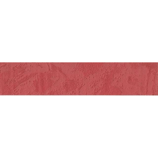 Bordűr  egyszínű piros 6,3cm*10fm   600-15