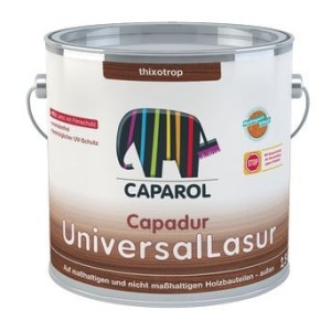 Capadur UniversalLasur 2,5l Farblos-színtelen fungicid, vékony favédő lazúr