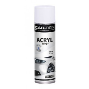 Car-Rep ACOMP Autófesték spray acryl fényes fehér 500 ml MASTON