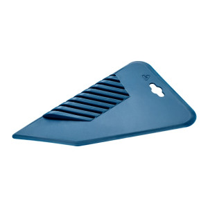 CE Tapéta simító-spatulya kék műanyag három élű 28cm
