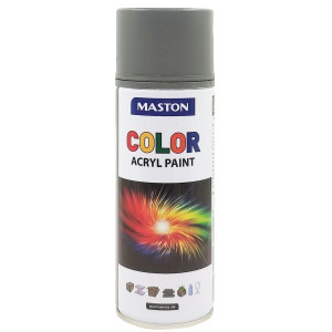 COLOR AKRYL Fényes festék spray MASTON metál ezüst 400 ml