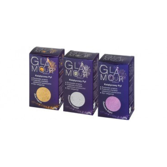 Csillámpor-Ezüst 70g Glamour Effect Moon Dust