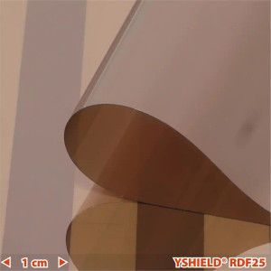 Elektroszmog elleni árnyékoló ablakfólia YSHIELD® RDF25 (152 cm x 1 m)