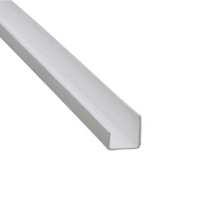 Élvédő PVC J-szegőprofil 12,5mm gipszkartonhoz 3fm