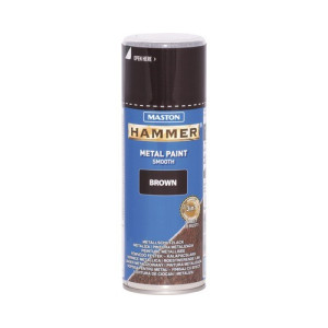 Hammer 3in1  400ml fényes barna fémvédő festék spray MASTON