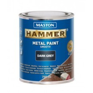 Hammer 3in1 0,25l fényes antracit szürke (Ral-7016) fémvédő festék MASTON