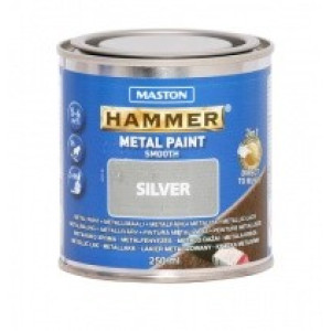 Hammer 3in1 0,25l fényes ezüst fémvédő festék MASTON