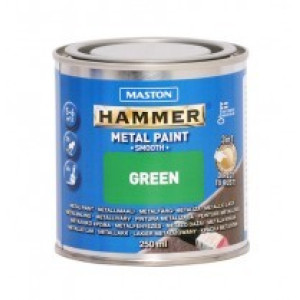 Hammer 3in1 0,25l fényes zöld fémvédő festék MASTON