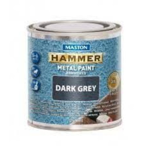 Hammer 3in1 2,5l fényes antracit szürke (Ral-7016) fémvédő festék MASTON