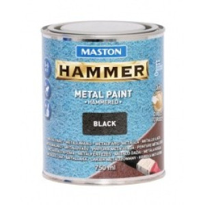 Hammer 3in1 0,75l kalapácslakk fekete fémvédő festék MASTON