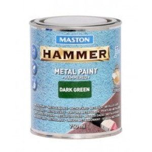 Hammer 3in1 0,75l kalapácslakk zöld fémvédő festék MASTON