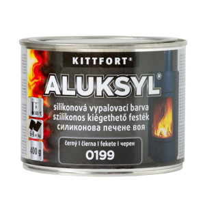 Hőálló festék fekete Aluksyl 400g 500°C