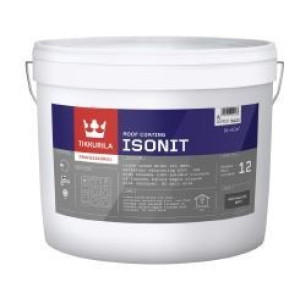 ISONIT GL12 matt vizes bázisú tetőfesték TVT R000 10 liter fekete
