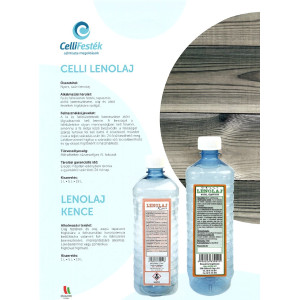 Lenolaj (nyers)  1l Celli