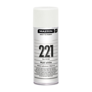 MASTON 100 festék spray matt RAL 9010M 221 fehér 400ml