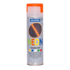 MASTON Jelölőfesték 360°  NEON narancs 500 ml spray
