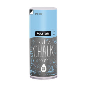 MASTON Krétafesték spray vízbázisú 150ml Chalk matt Kék