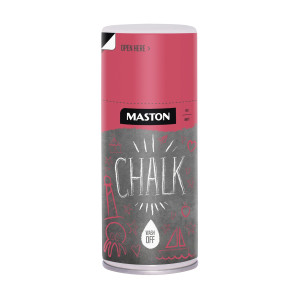 MASTON Krétafesték spray vízbázisú 150ml Chalk matt Piros