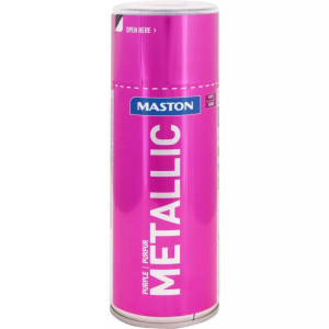 MASTON Metál 400ml festék spray Metallic lila