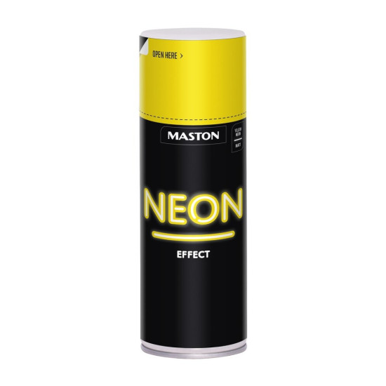 MASTON NEON 400ml sárga festék spray RAL 1026