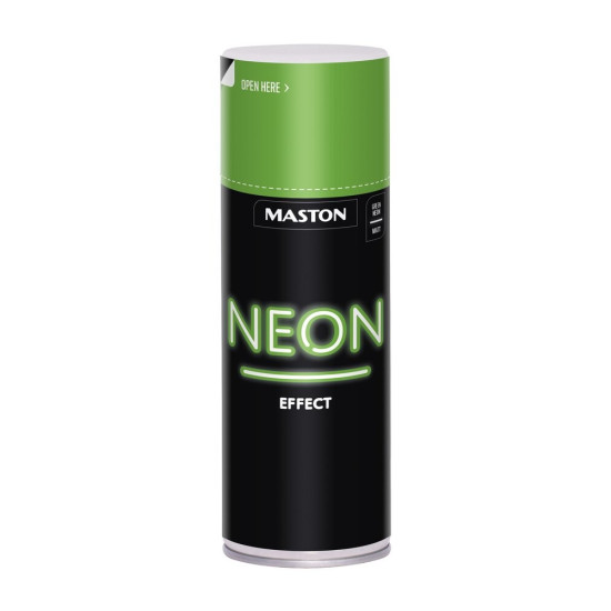 MASTON NEON 400ml zöld festék spray RAL 6038