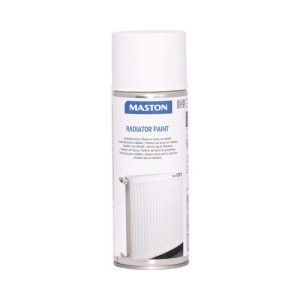 MASTON Radiátor zománc fényes 400ml fehér festék spray
