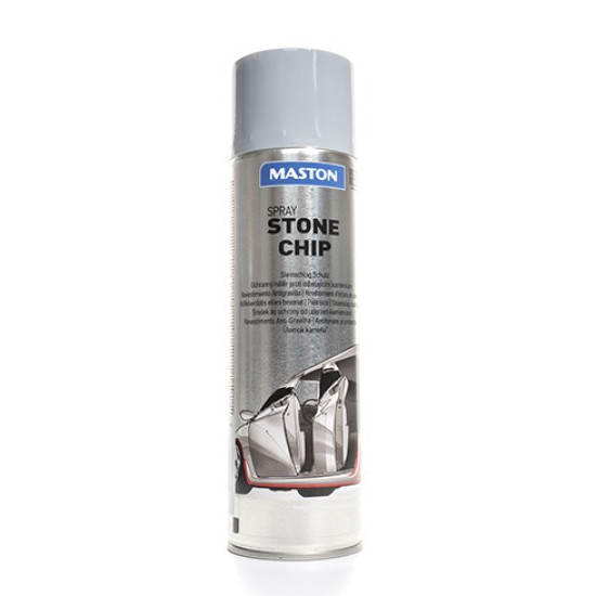 MASTON Rücsi 500ml szürke spray Stonechip coating Auto STH-50 kőfelverődés