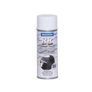 MASTON Tetőfesték spray 400ml félfényes RR33/RAL 9004 fekete RR ROOF