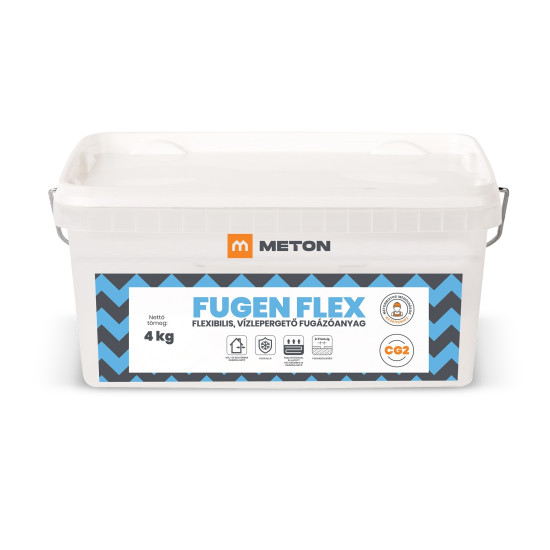 Meton Fugen Flex CG2 flexibilis fugázó 4kg Fehér/White