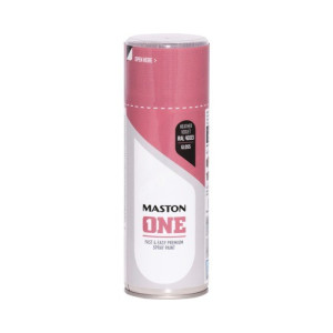 ONE Fényes 400ml festék spray RAL4003 rózsaszín MASTON