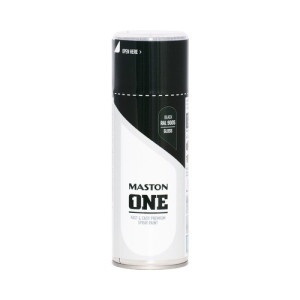 ONE Fényes 400ml festék spray RAL9005 fekete MASTON
