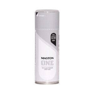 ONE Fényes 400ml festék spray RAL9006 ezüst/fehéralumínium MASTON