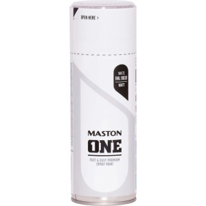 ONE Matt 400ml festék spray RAL9010 fehér MASTON