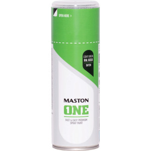 ONE Selyem 400ml festék spray RAL6018 világos zöld MASTON