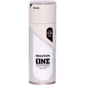ONE Selyem 400ml festék spray RAL9001 krém MASTON