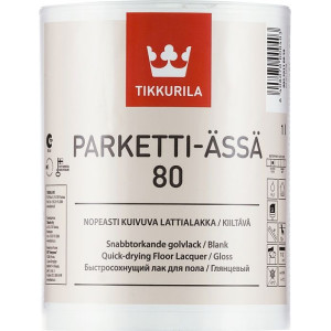 Parketti-Ässä 80 fényes 5l beltéri vizes Parketta lakk Tikkurila Deco