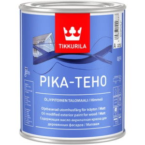 Pika-Teho színtelen 0,9l vizes olajfesték C bázis Tikkurila Deco