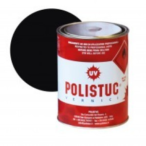 Polistuc Technofinish 1K alkid alapozó és fedőfesték selyemmatt RAL9005  5kg