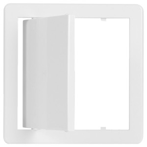 Revíziós ajtó  fehér műanyag 200x200mm HACO VD200x200B