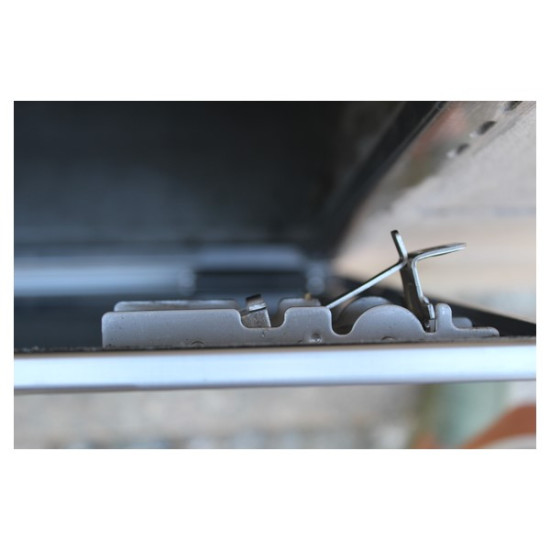 Revíziós ajtó rozsdamentes acél INOX 400x400mm HACO NRD 400x400  Előrendelhető!!