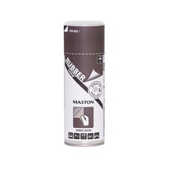 RUBBERcomp matt gumibevonat festék spray 400ml Camo(terep) barna MASTON