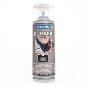 RUBBERcomp selyem gumibevonat festék spray 400ml füstszín MASTON